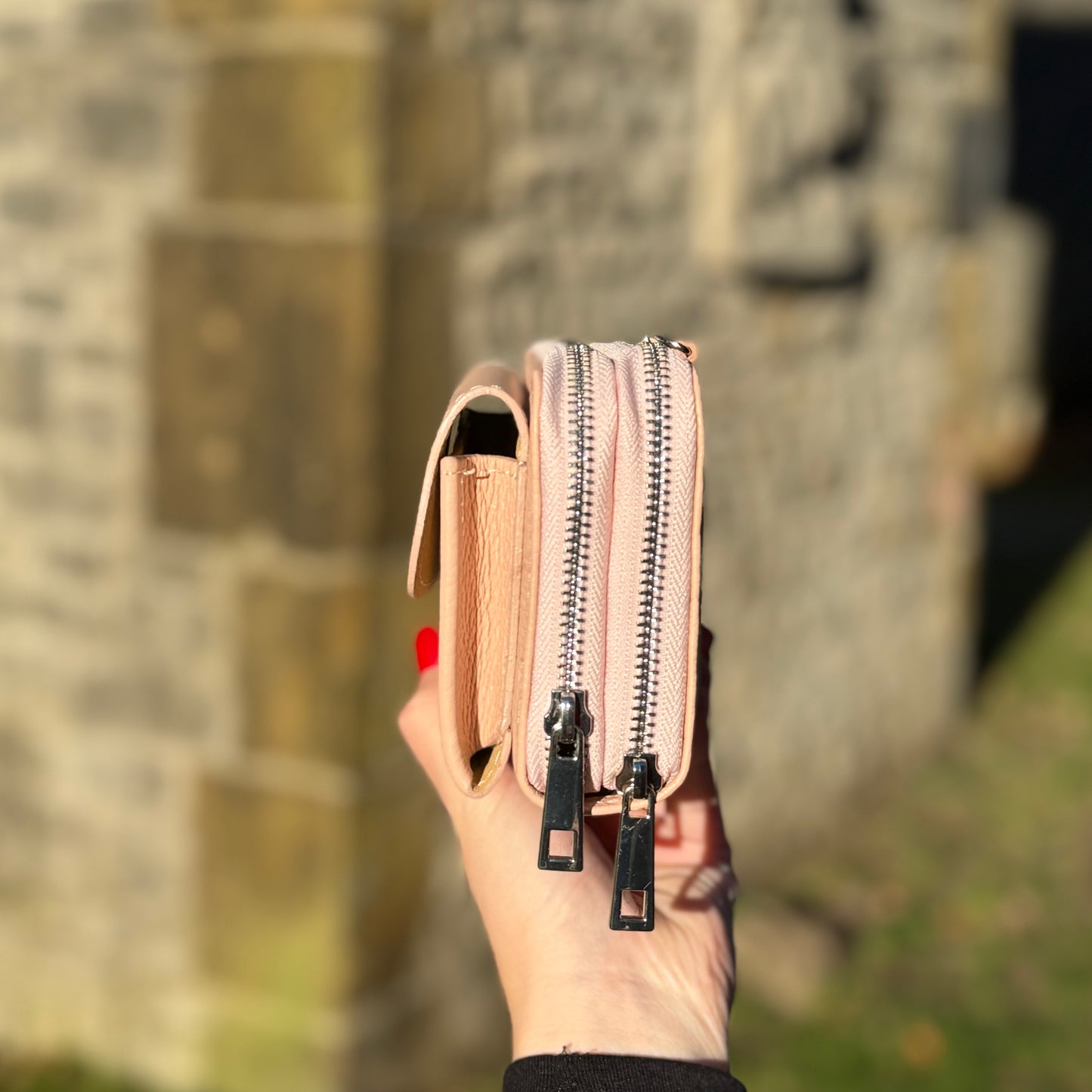 Mina Tasche / Apricot Leder