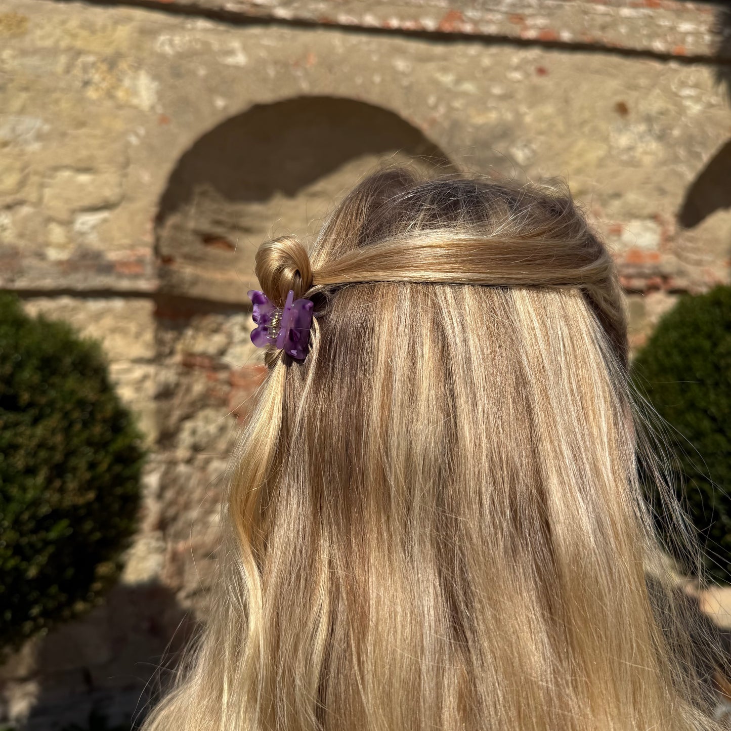 Haarklammer Baby Schmetterling PurpleDream