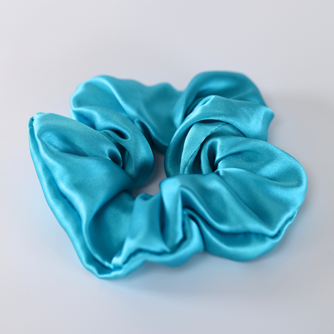 Silk Scrunchie / Lagune