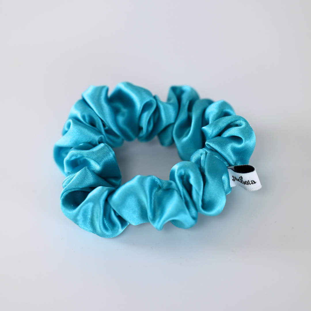 Silk Scrunchie / Lagune