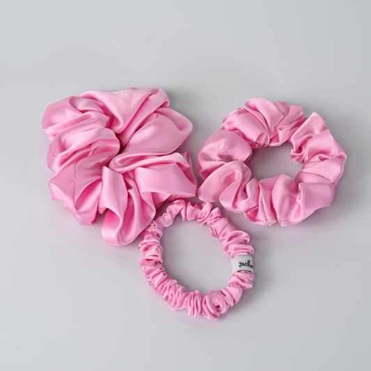 Silk Scrunchie / Soft Pink