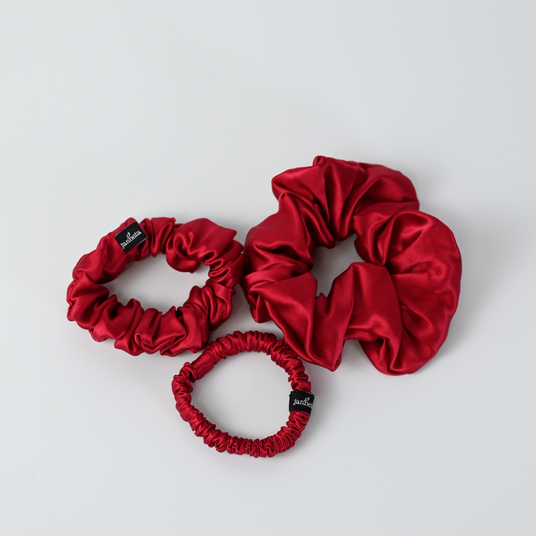 Silk Scrunchie / Salsa