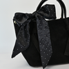 Taschen Band / Schwarz Glitzer