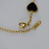 Herz Kette / Schwarz