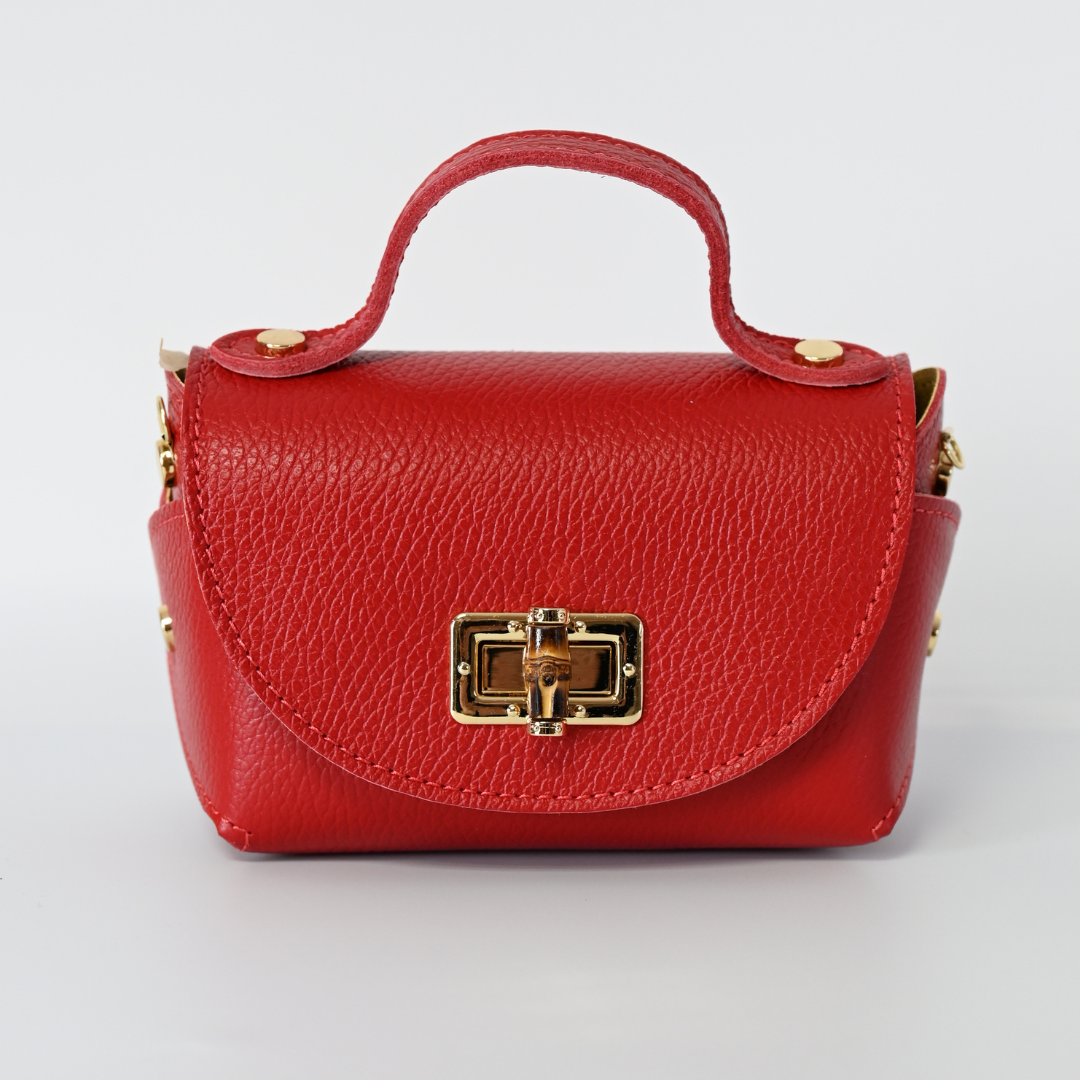 Cira Tasche / Rot Leder