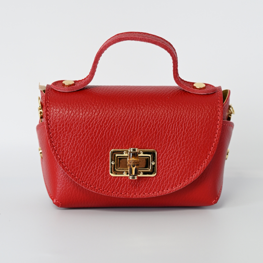 Cira Tasche / Rot Leder