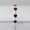 Herz Armband / RotPerlmutt