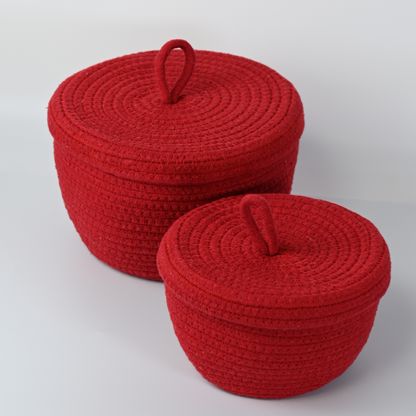 Aufbewahrungskorb / Love 2er Set