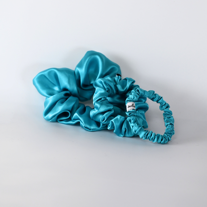Silk Scrunchie / Lagune