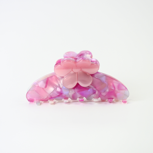 Round Flower Clip / PearlBloom L