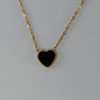 Herz Kette / Schwarz