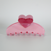 Round Heart Clip / Rosa L