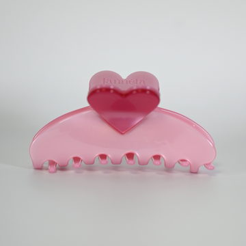 Round Heart Clip / Rosa L
