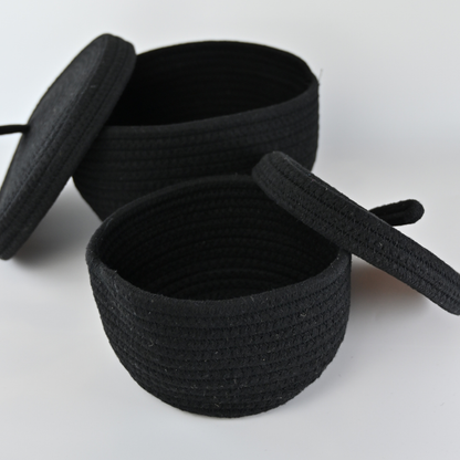 Aufbewahrungskorb / Dusty 2er Set