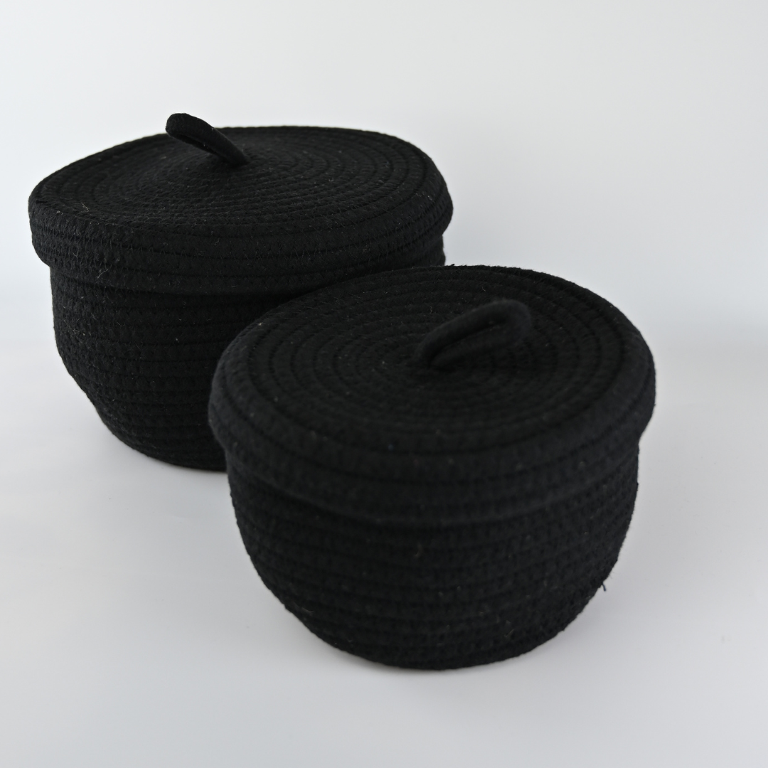 Aufbewahrungskorb / Dusty 2er Set