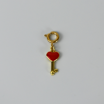 Charm / Herzschlüssel Gold (Schmuck)