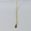 Armband / Herz Strass Gold