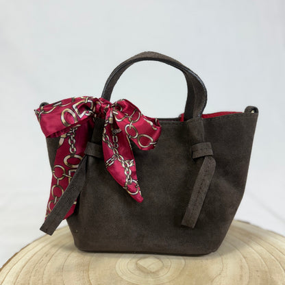 Vera Tasche / DunkelbraunRot