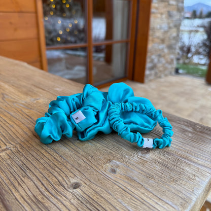 Silk Scrunchie / Lagune