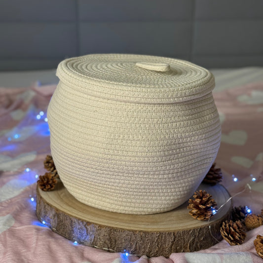 Aufbewahrungskorb Baumwolle / CremeDream