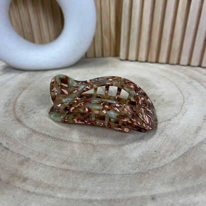 Flacher Clip / Olivea