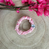 Silk Scrunchie / Rosy Flower