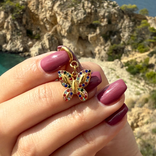Charm / Schmetterling bunt (Schmuck)