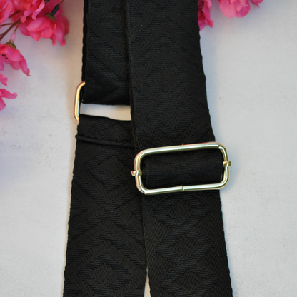 Shoulder Strap / Schwarz-Gold