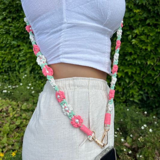 Handykette / Summer Flower Mint