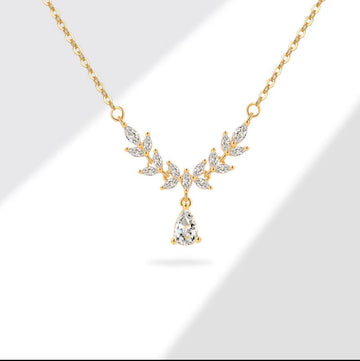 LeafFall Kette / Gold