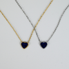 Herz Kette / BlauPerlmutt