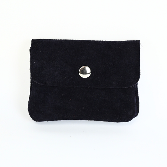 DiFina Geldbörse / Dunkelblau Mini (Wildleder)