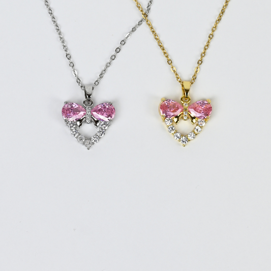 Kette / Schleife mit Herz