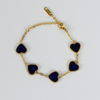 Herz Armband / BlauPerlmutt