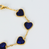 Herz Armband / BlauPerlmutt