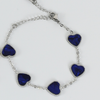 Herz Armband / BlauPerlmutt