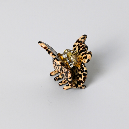 Haarklammer Baby Schmetterling Mocca