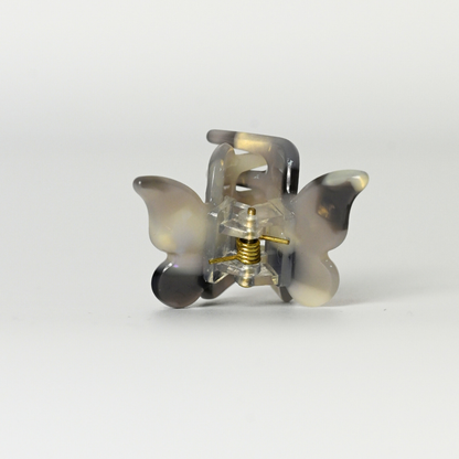 Haarklammer Baby Schmetterling DarkGrey