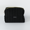 Kosmetiktasche / GoldenBlack L