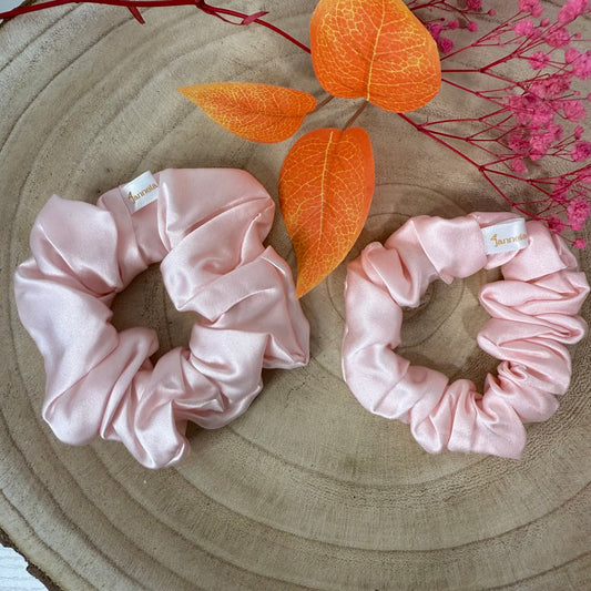 Seidenscrunchie Light Pink