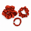 Silk Scrunchie / RedAutumn