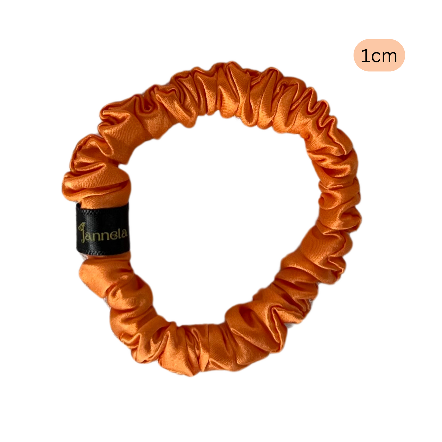 Seidenscrunchie Orange