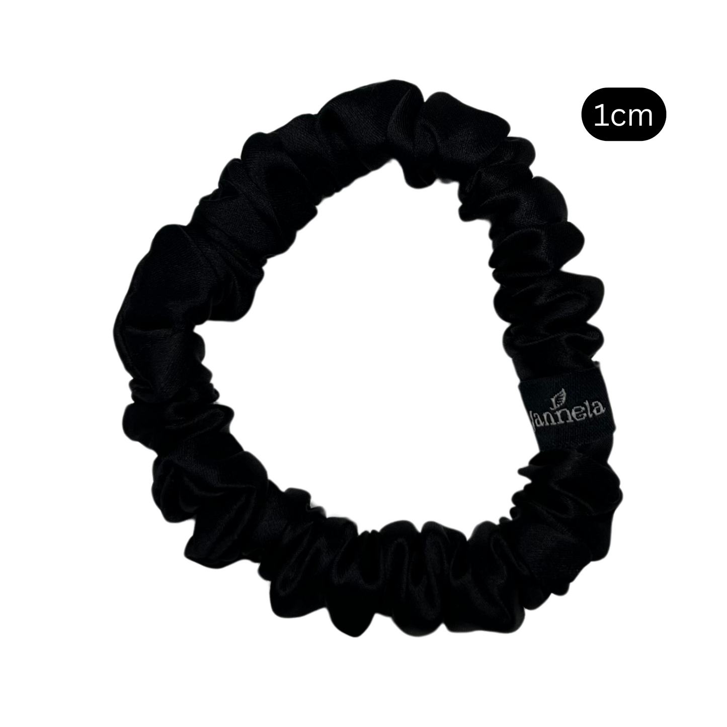 Seidenscrunchie Blacky