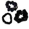 Silk Scrunchie / Blacky