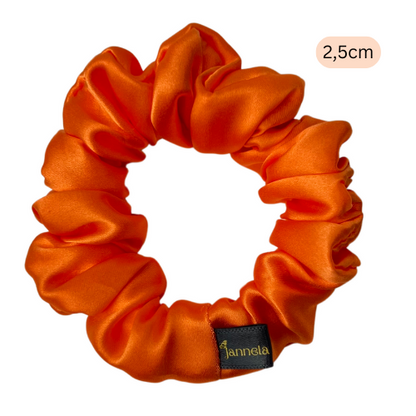 Seidenscrunchie Orange