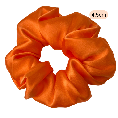 Seidenscrunchie Orange